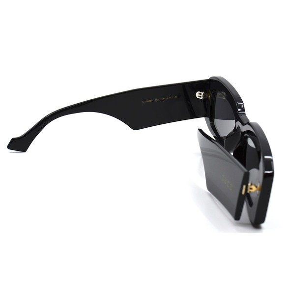 Gucci GG1426S 001 Black Grey Men's Sunglasses - Picture 8 of 10